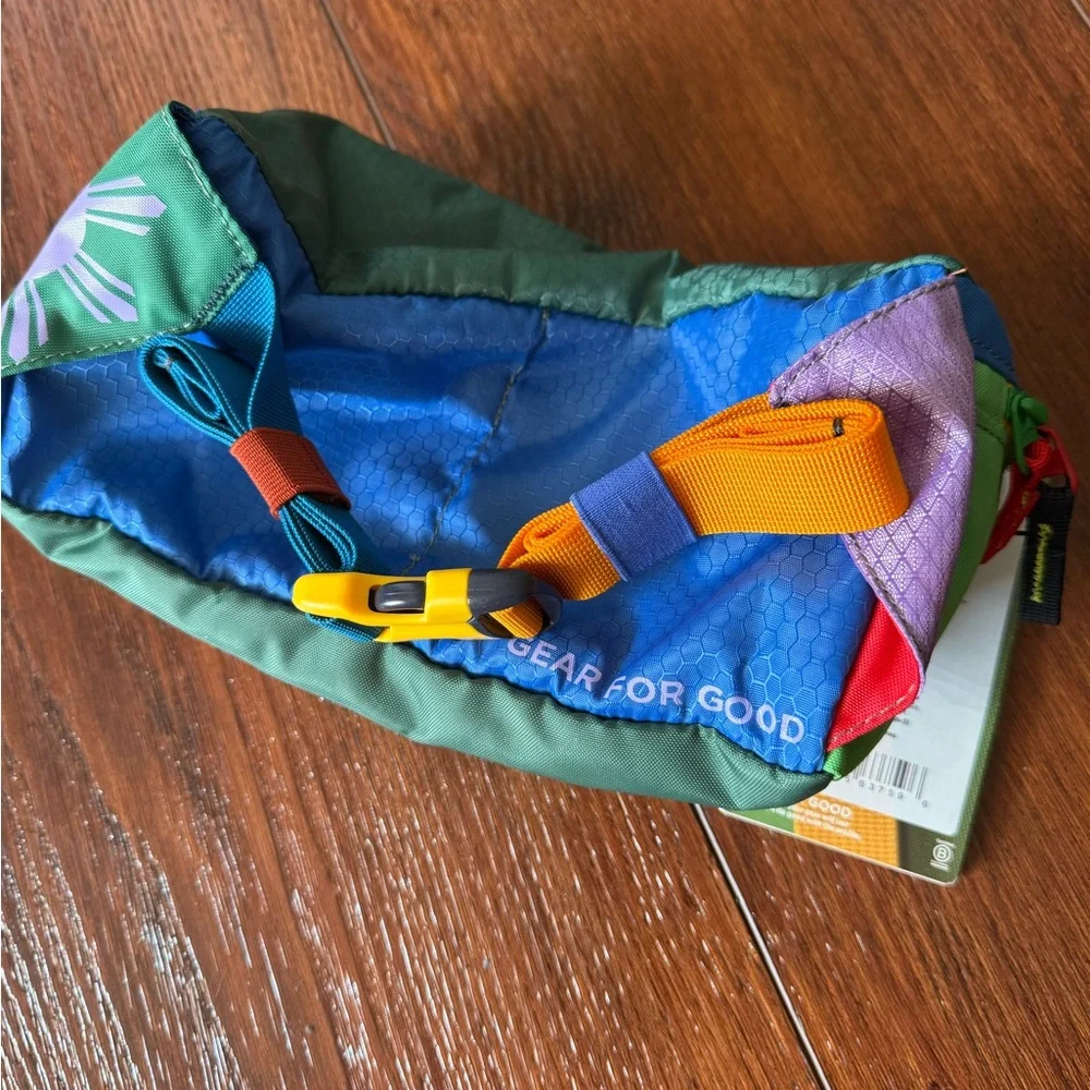 NWT Cotopaxi kapai bataan 3L Fanny Pack-Del Dia new tags green blue orange red - Picture 3 of 6